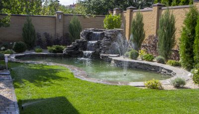 Rock Waterfall Installation in Honolulu, HI